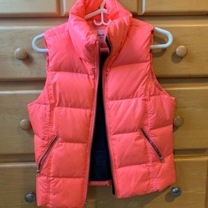 Neon Pink Juicy Couture Puffy Vest
